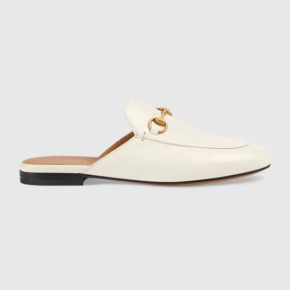 White Gucci Loafers Size 10 Pre-Owned